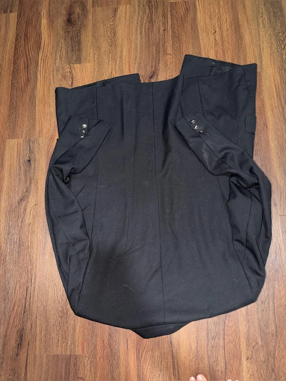 BURBERRYS Prorsum Black Logo Button Double Breasted Blazer Coat Jacket $900